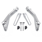 Silver Rear Passenger Footpeg Bracket for Ducati Panigale V4/S (2018–2020)