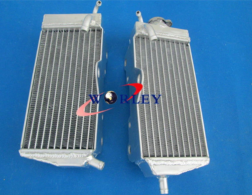 Aluminum Radiator + Silicone Hose for Honda CR125 CR125R (1987-1988)