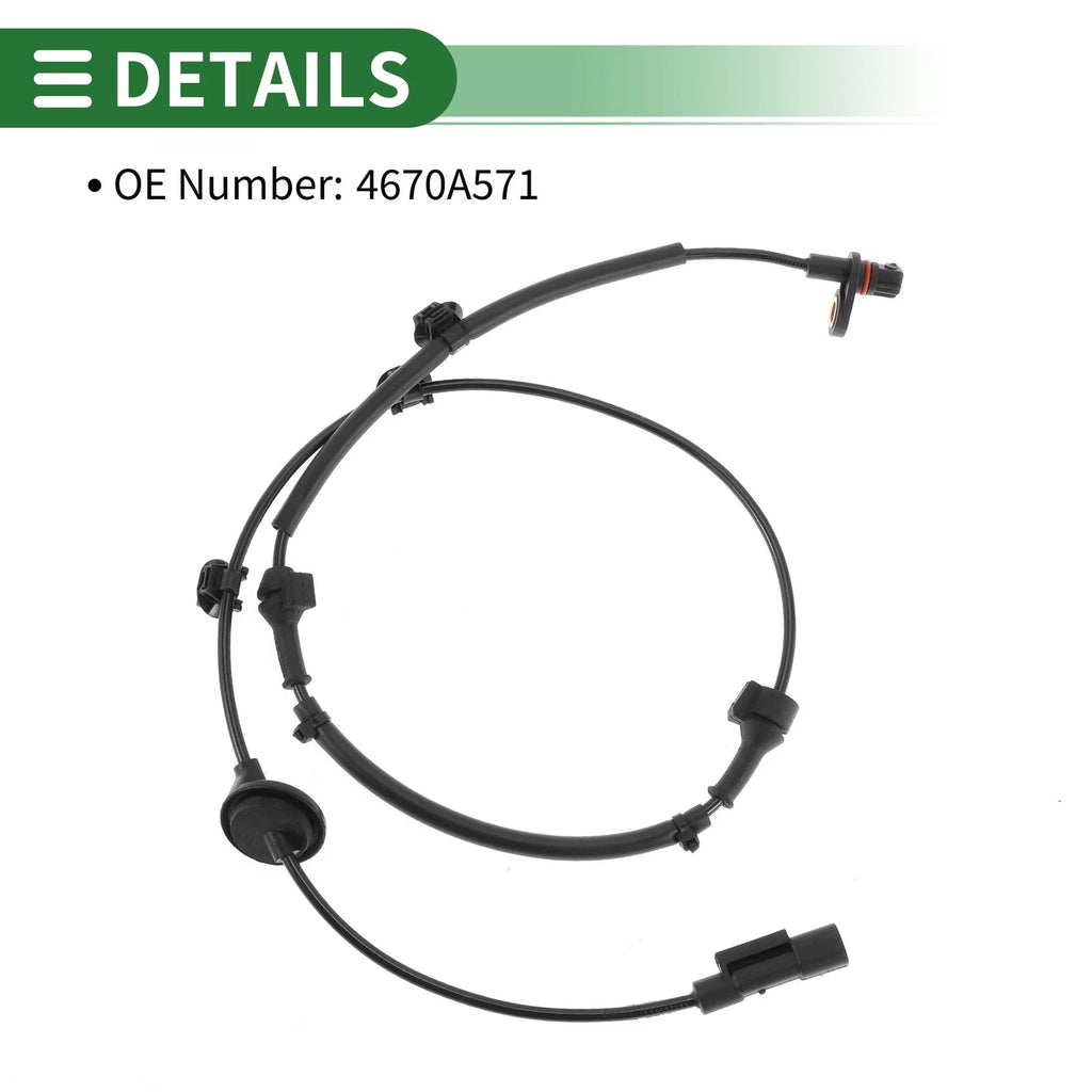 ABS Wheel Speed Sensor No. 4670A571 for Mitsubishi Outlander (2014–2016)