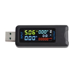 USB C digital voltmeter for fast charging protocols detection