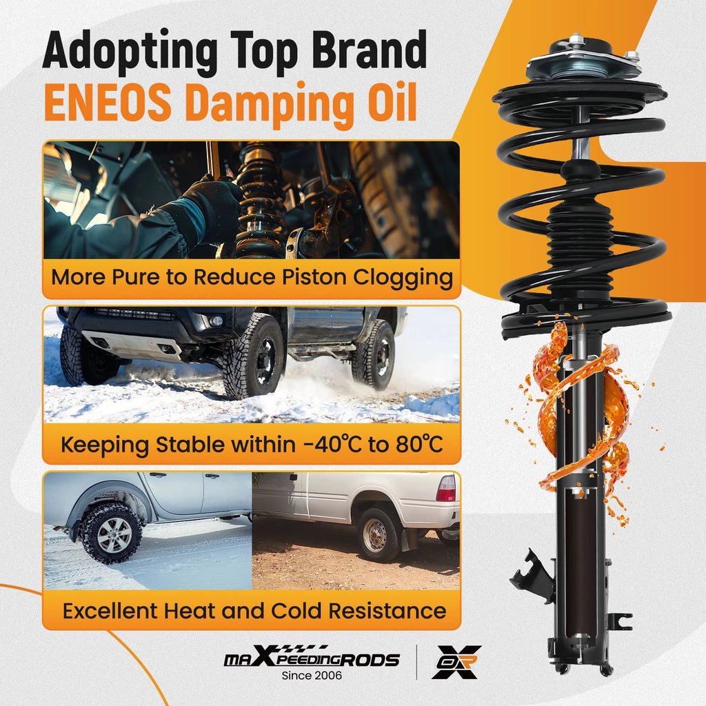 Front Struts Rear Shocks for Nissan Murano (2003–2007) 172267
