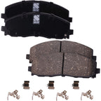 Brake Disc Rotors and Pads Kit for VW Dodge Grand Caravan Journey