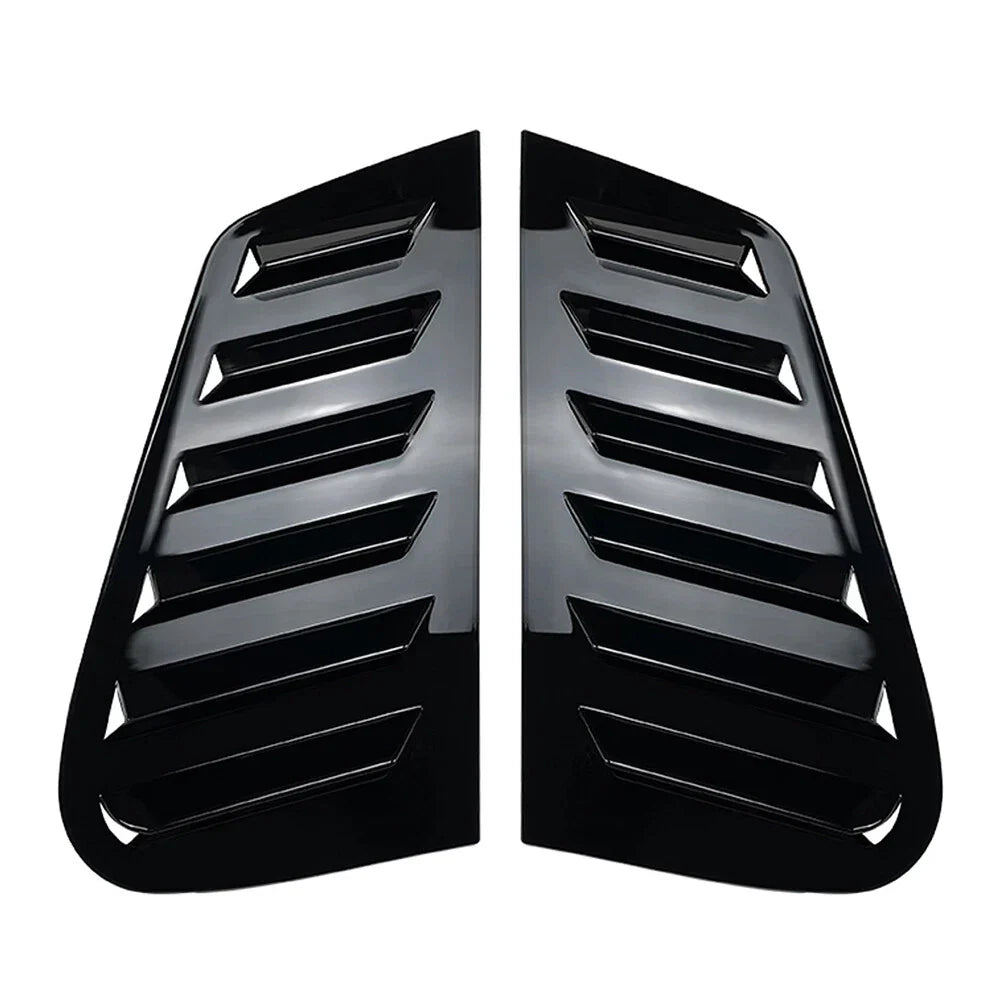 Rear Side Window Louver Vent Cover Trim for VW Polo (2001-2009)