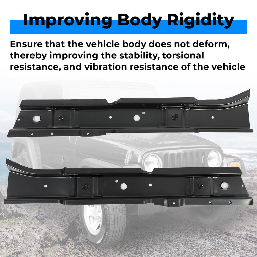 Metal Body Mounts for Jeep Wrangler TJ (1997–2006)