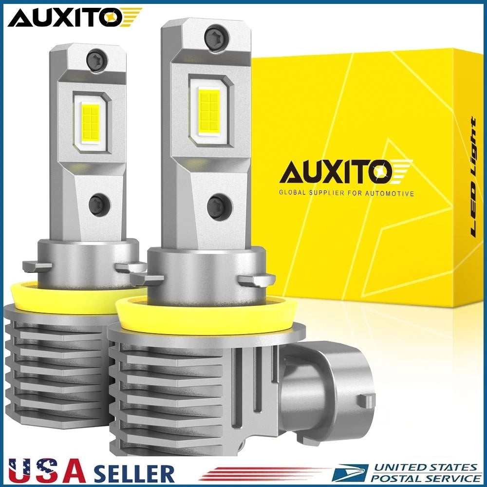 AUXITO H8 H11 LED Headlight Kit for Low Beam (6500K, 40000LM)