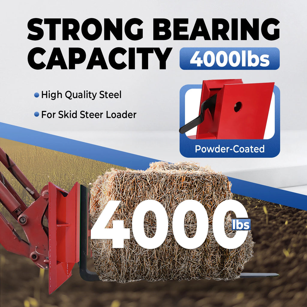 Skid Steer Quick Attach Plate Conversion Adapter for Bobtach (Universal)