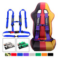 3IN 4 Point Racing Seat Belt Harness with Quick Release for ATV UTV