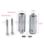 Aluminum Extended Frame Slider for Yamaha FZ-6 FZ-6S (2004–2012) Chrome