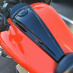 Fuel Console Gas Tank Cap Cover for Harley Road Street Glide (2008–2023)