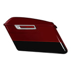Hard Saddlebags for Harley Electra Glide (2014–2023) Billiard Red, Vivid Black
