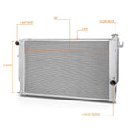 Aluminum 4 Row Cooling Radiator for Dodge Ram 2500 3500 (1994–2002)