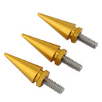 6mm Gold Windscreen Screws for Harley Electra Glide (1996–2013)