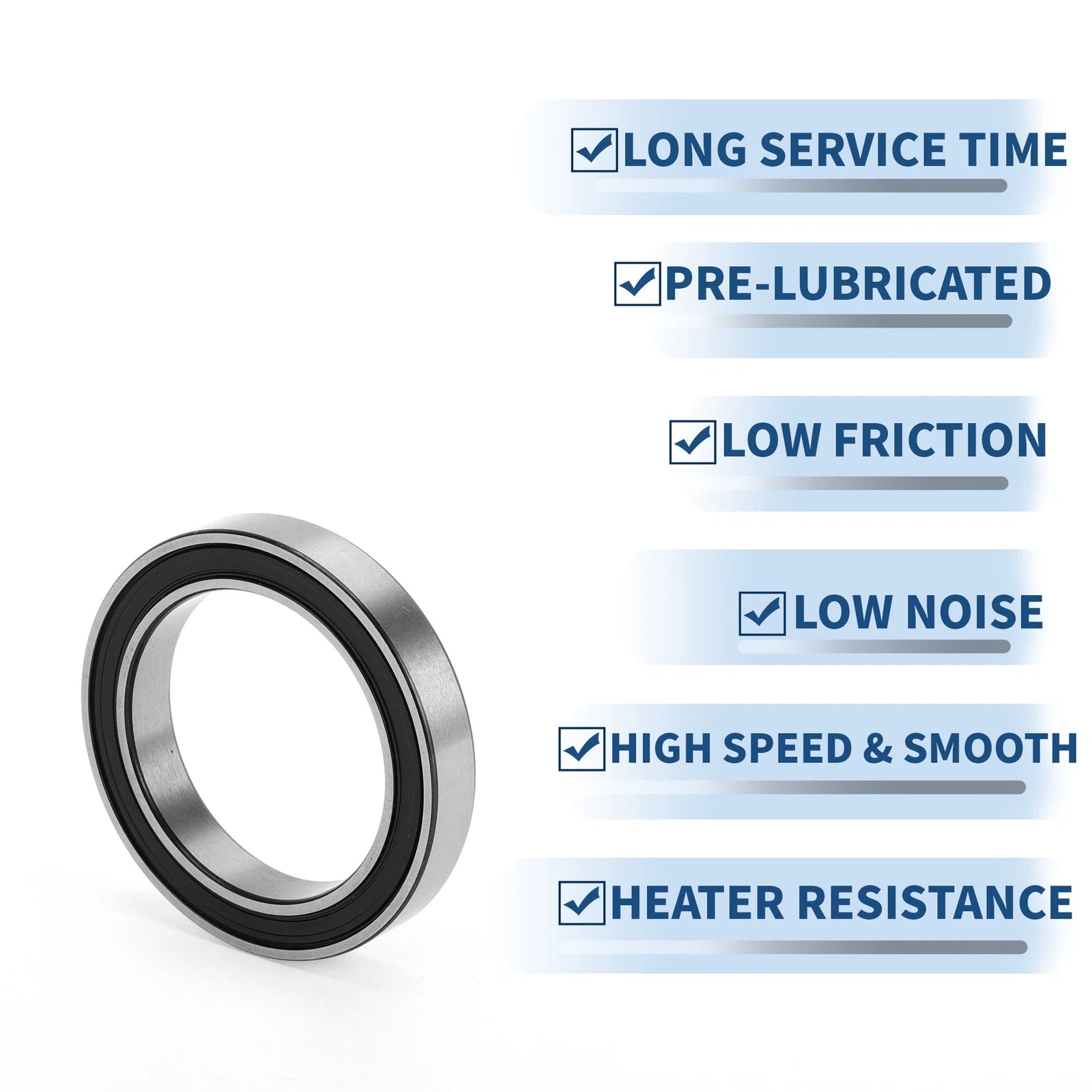 Deep Groove Ball Bearing 30x42x7mm for Scooter Skateboard (6806VV)