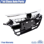 Front Black Chrome Bumper Grille for Honda Accord (2018–2019)