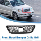 Front Upper Hood Bumper Grille for Lexus GX470 (2003–2009) TRD Black
