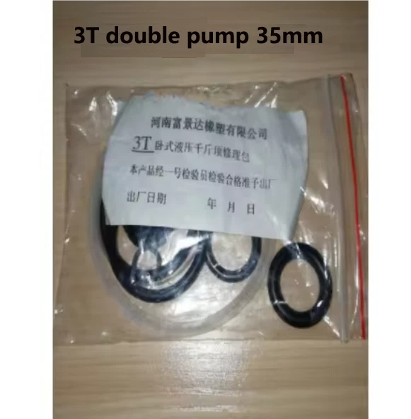 2X Pump Jack Repair Kit Oil Seal O Ring for Horizontal Double/Single Pump