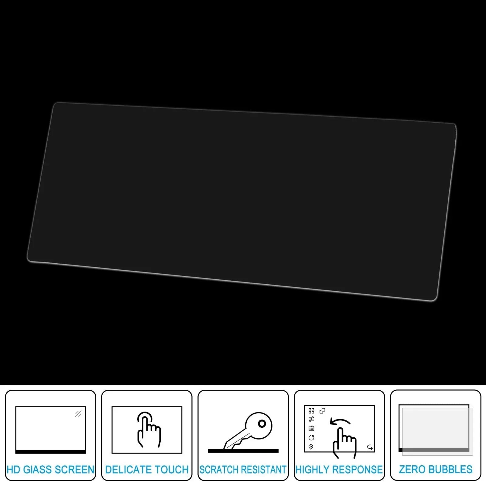 8.8in 0.02'' Thick Navigation Screen Protector for BMW X1 X3 X4 X5 Z4