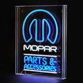Acrylic LED Sign for Mopar Parts & Accessories (Neon, Bar, Garage)