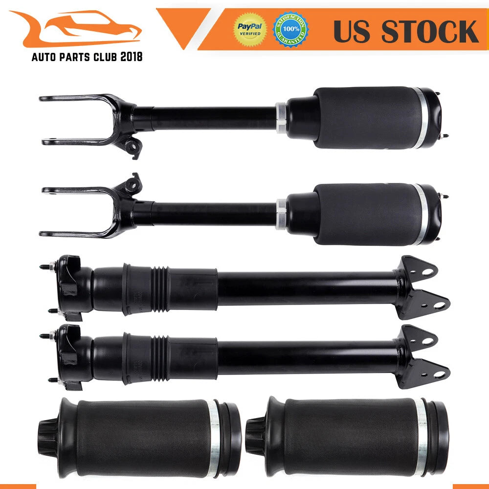 6X Air Shock Strut Assembly & Spring Kit for Mercedes ML320 ML350 GL350 (1998–2012)