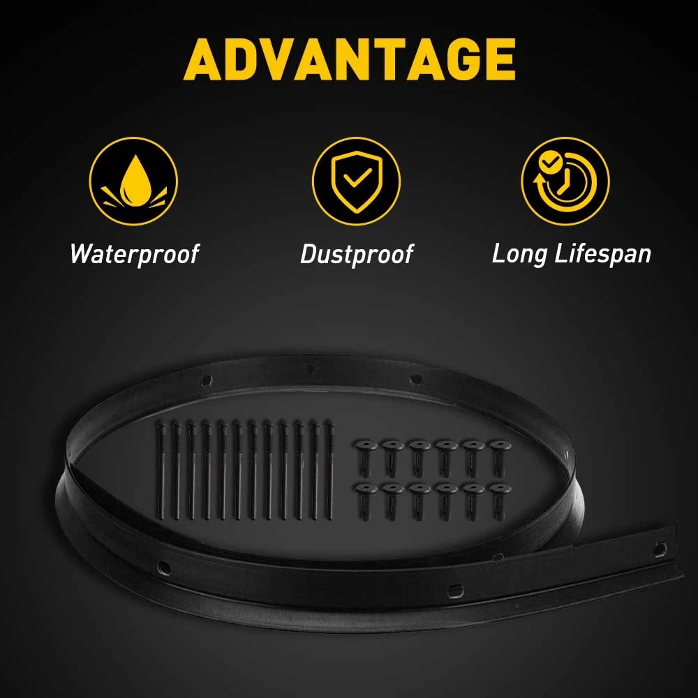 Hood Seal & Rivets for Dodge Challenger (2011–2023) 45159, 68051392AB