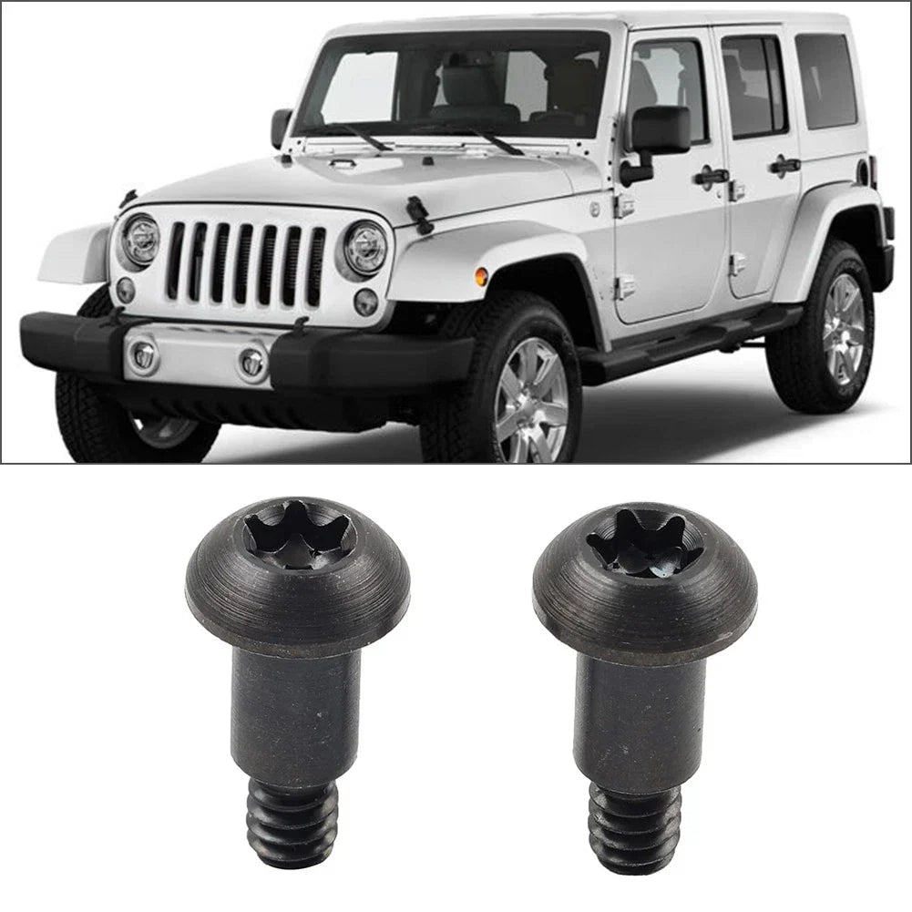 Torx Soft Top Bow Roll Bar Bracket Mounting Screws for Jeep Wrangler (97-17)