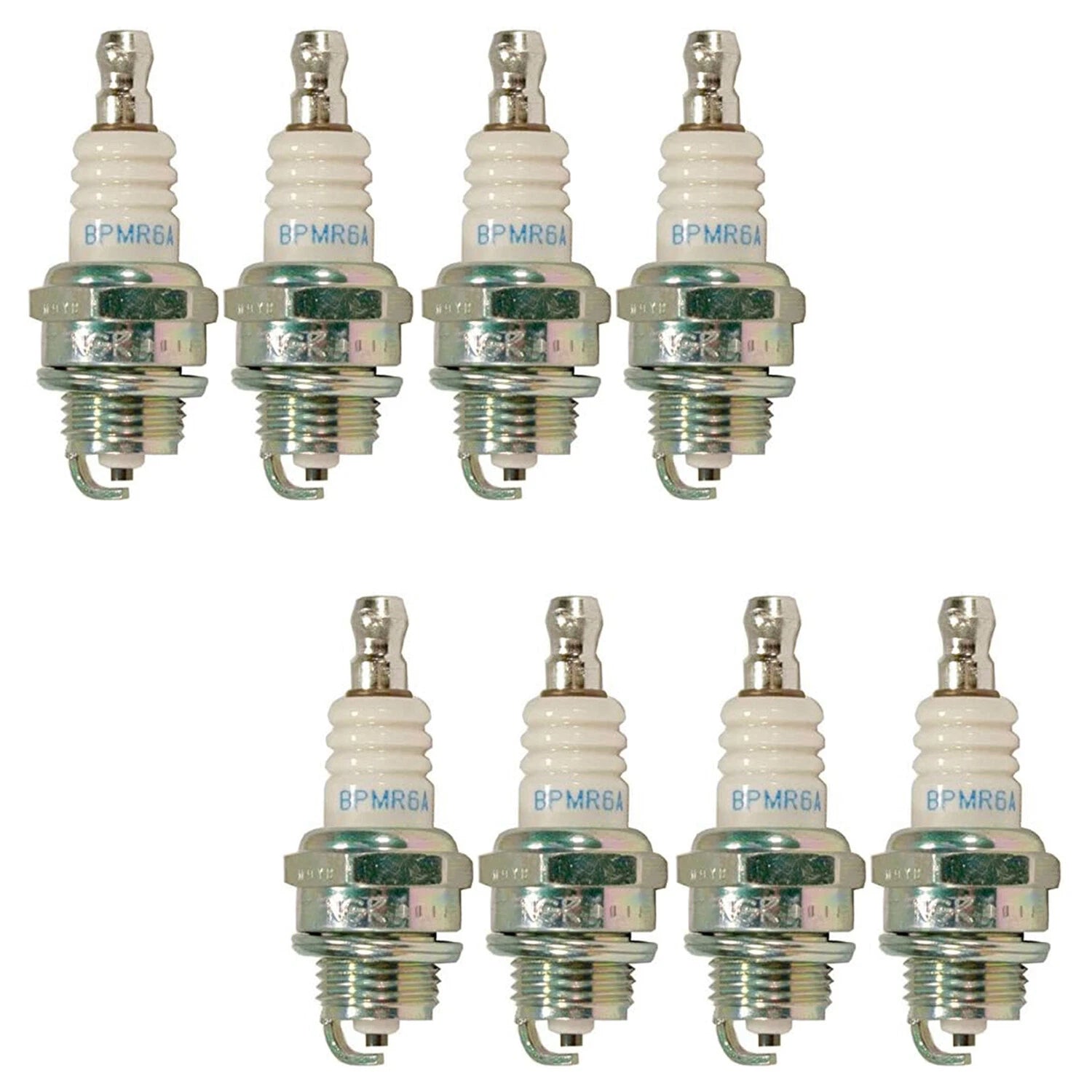 Set of 8 NGK Standard Spark Plugs 6726 for Mercedes W124 W140 R129