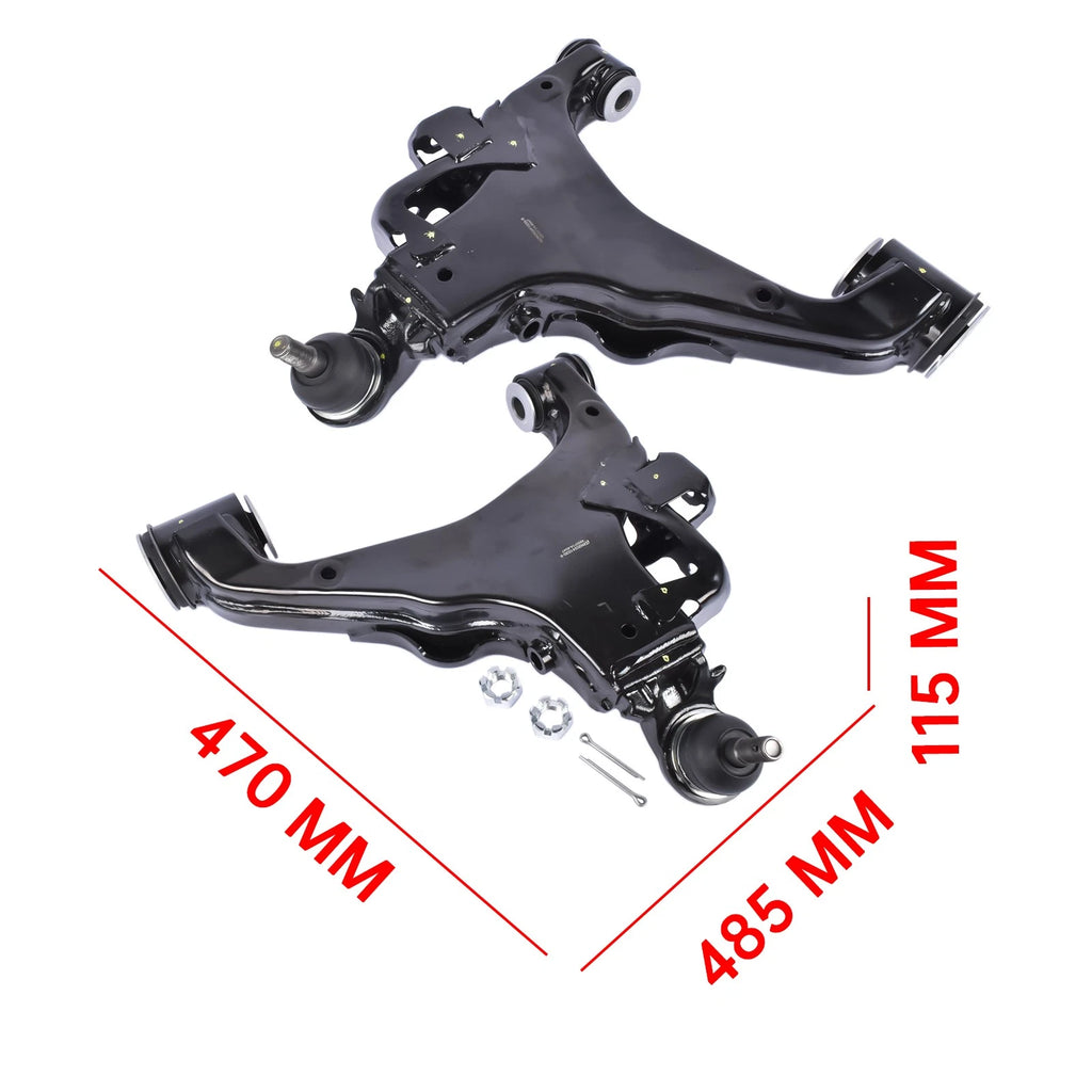 2X Front Lower Control Arm Kit for Lexus LX570 Toyota Land Cruiser (2008–2021)