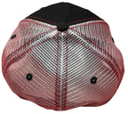Kenworth Trucks Cap for Kenworth (2010–2023) - Black Red White Ombre Mesh