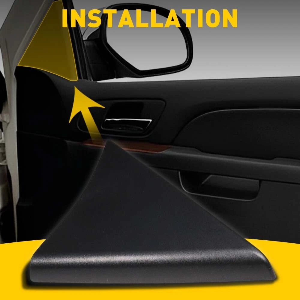 Front Door Upper Trim Panel Right for Chevrolet Silverado GMC Sierra (2014â2019)