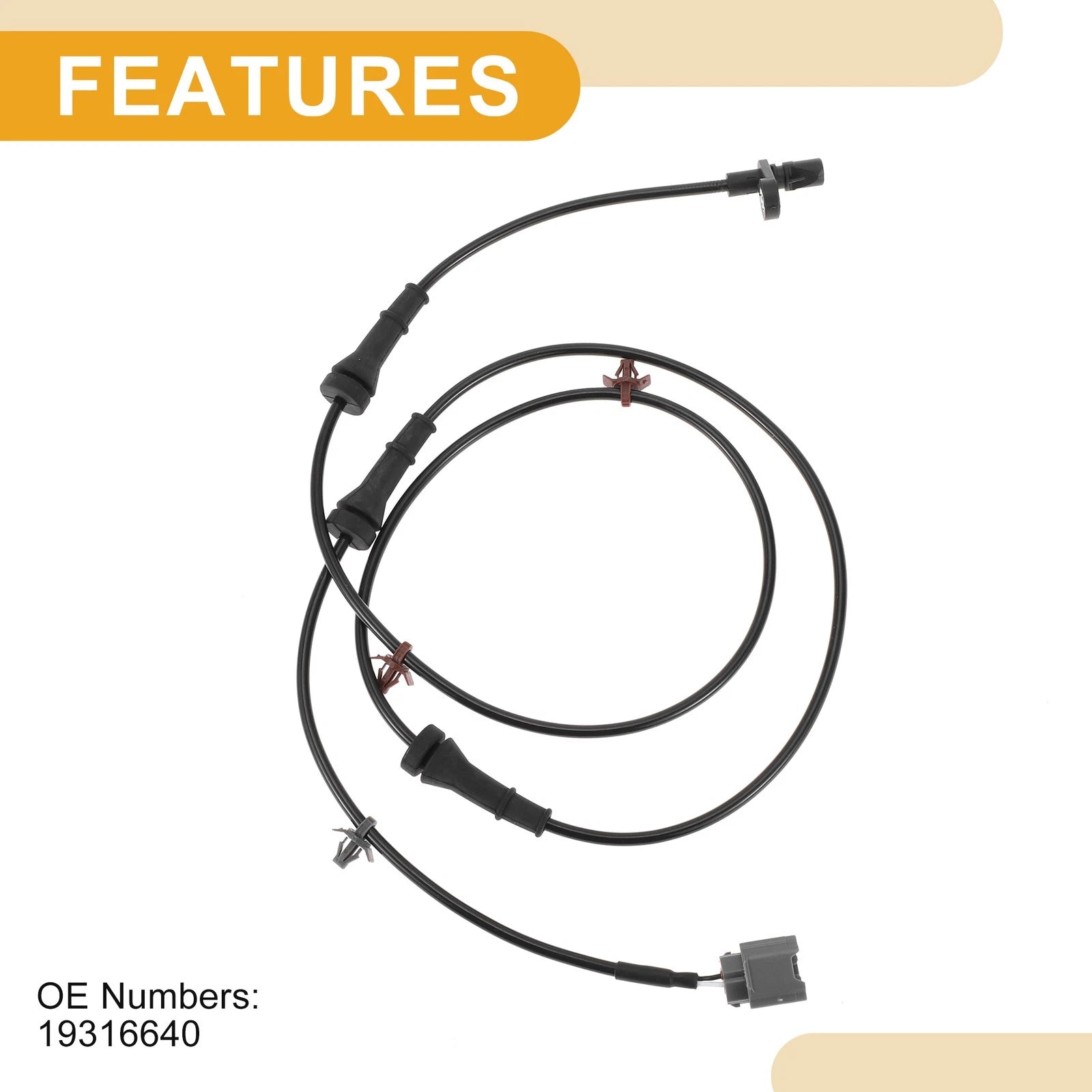 ABS Wheel Speed Sensor No.19316640 for Chevrolet City Express (2015–2018)