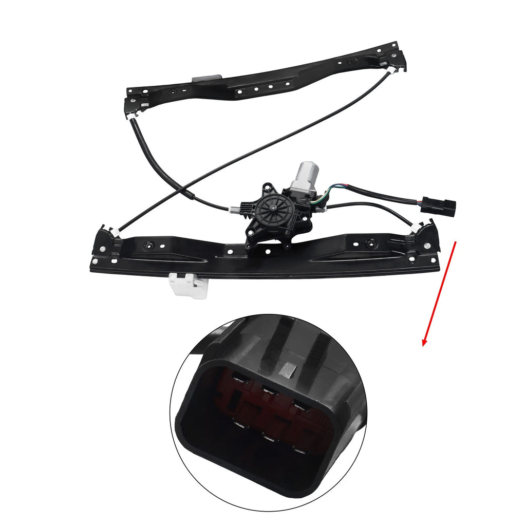 Front Left Power Window Motor Assembly for Dodge Grand Caravan (2008–2020)