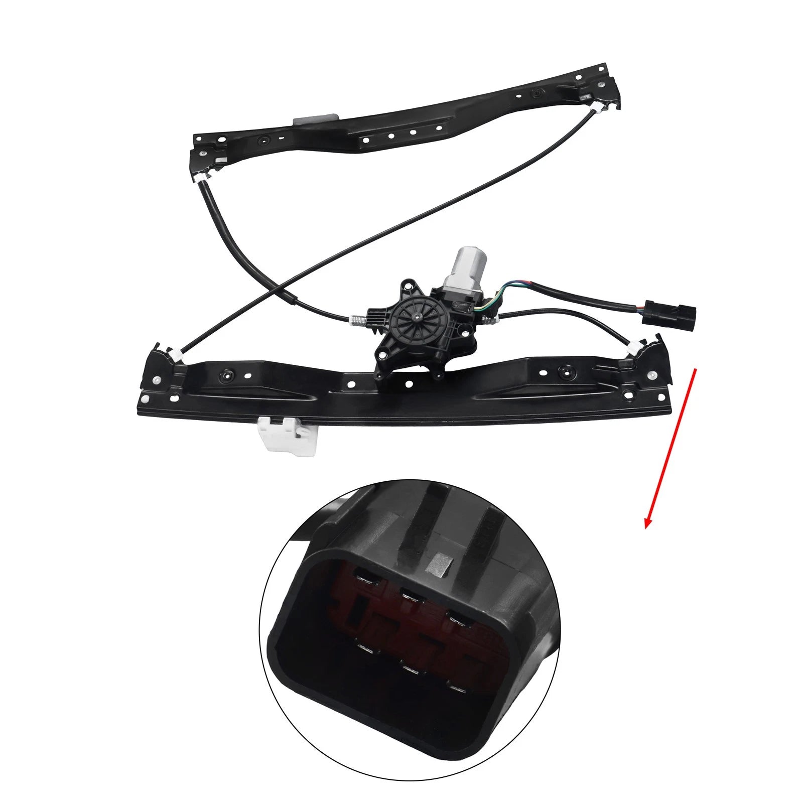 Front Left Power Window Motor Assembly for Dodge Grand Caravan (2008–2020)