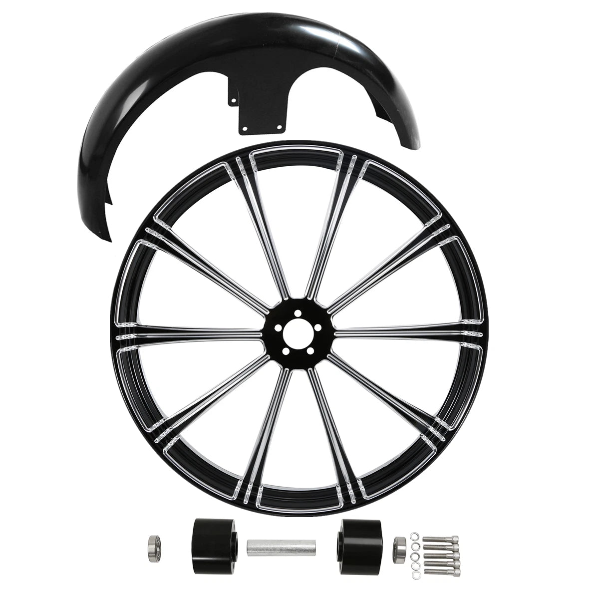 26" x3.5" CNC Front Wheel Rim for Harley Street Glide (2008–2025)
