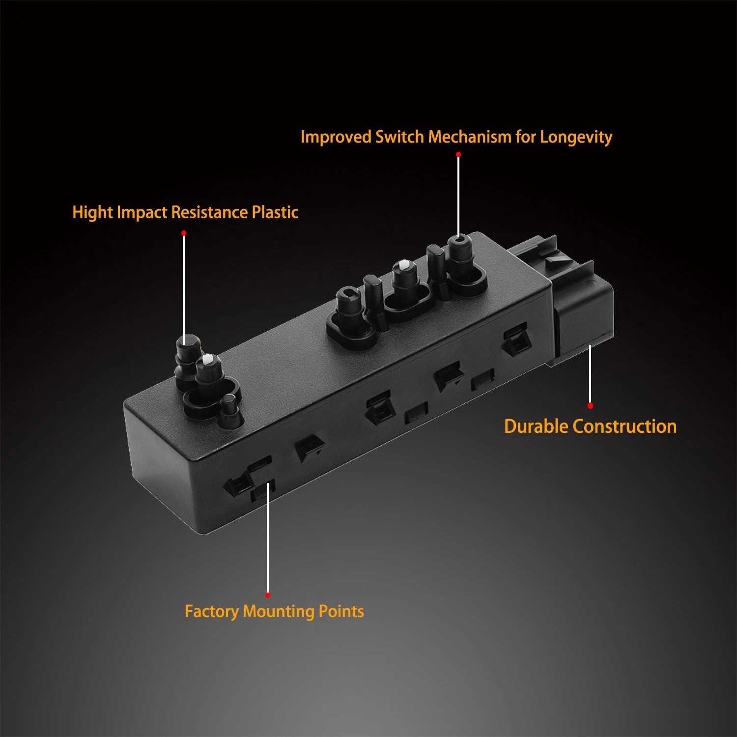 Power Seat Control Switch for Chevy Equinox (2010-2020)