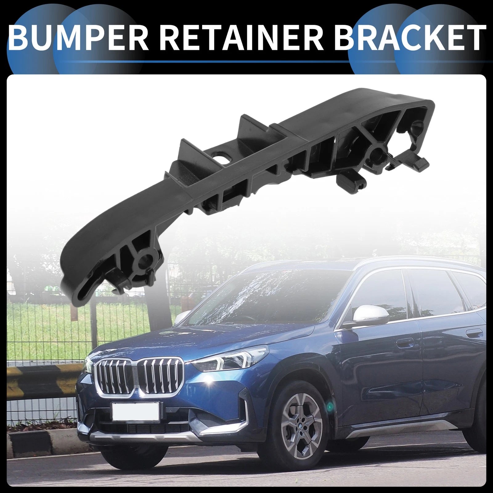 1pc Right Front Bumper Retainer Bracket No. 51117385350 for BMW M550i (2018–2023)