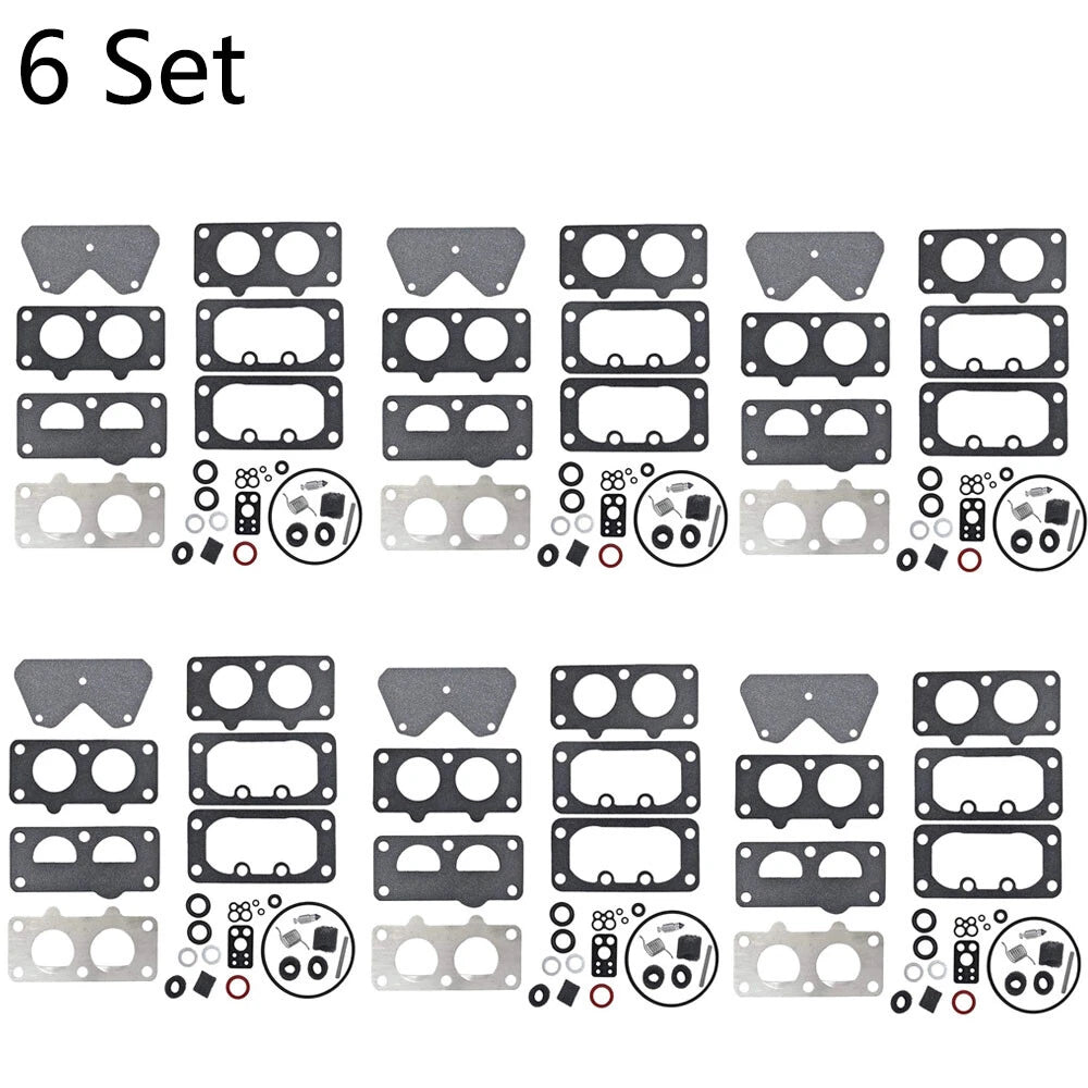 Set of 6 Carburetor Overhaul Kits for B&S 797890 499812 699734 699735