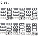 Set of 6 Carburetor Overhaul Kits for B&S 797890 499812 699734 699735