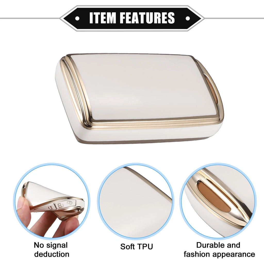 3 Button Key Fob Cover for Mazda CX-5, CX-30, CX-9, 3 Hatchback (2012–2023)