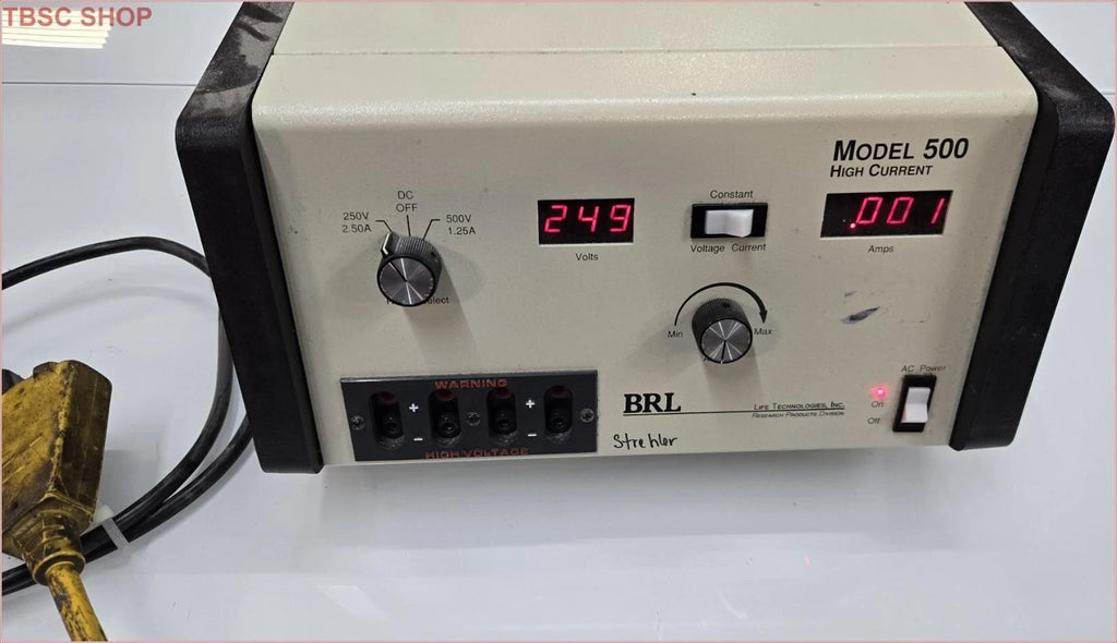 High Current Power Supply for BRL Life Model 500 (Cat Series 1064)