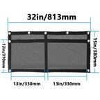 Cargo Net for Boats Ships Cars (61x38cm, 81x38cm) - Water-Resistant Polyester