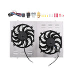 Electric Radiator Fan + Shroud for Chevy C/K C10 C20 C30 K10 K20 K30 (1973–1987)