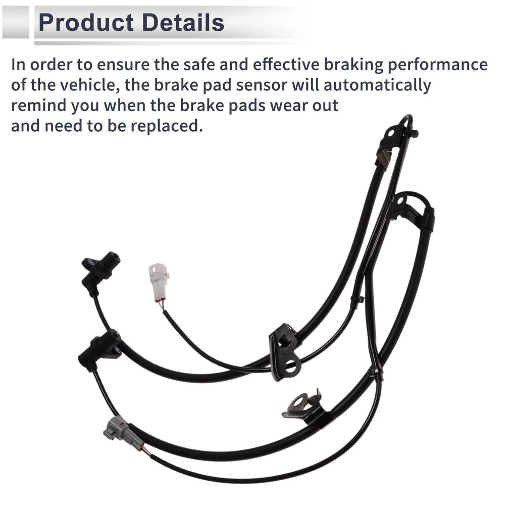 Front Wheel Brake Pad Wear Sensor No. 8954347020 for Toyota Prius (2004–2009)