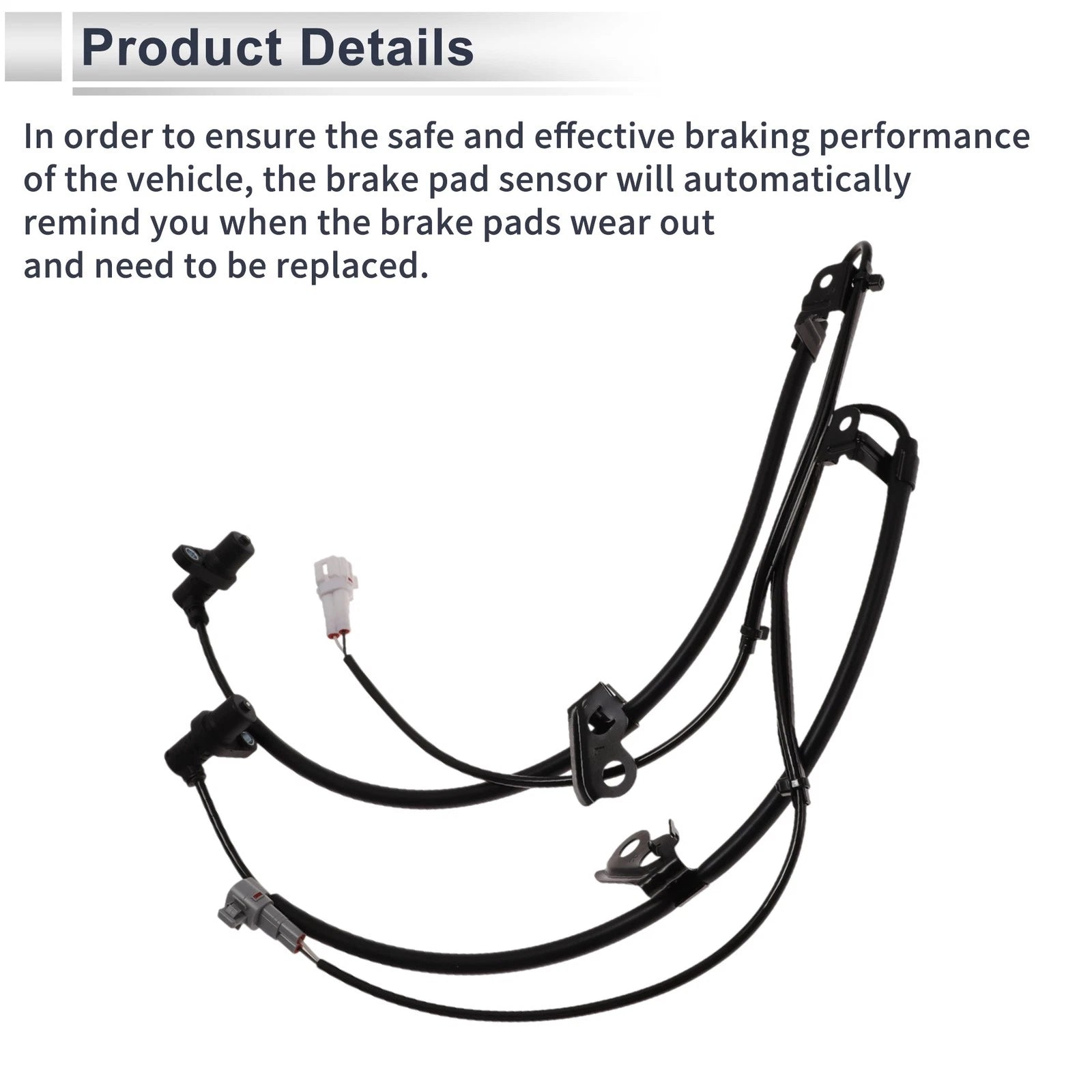 Front Wheel Brake Pad Wear Sensor No. 8954347020 for Toyota Prius (2004–2009)