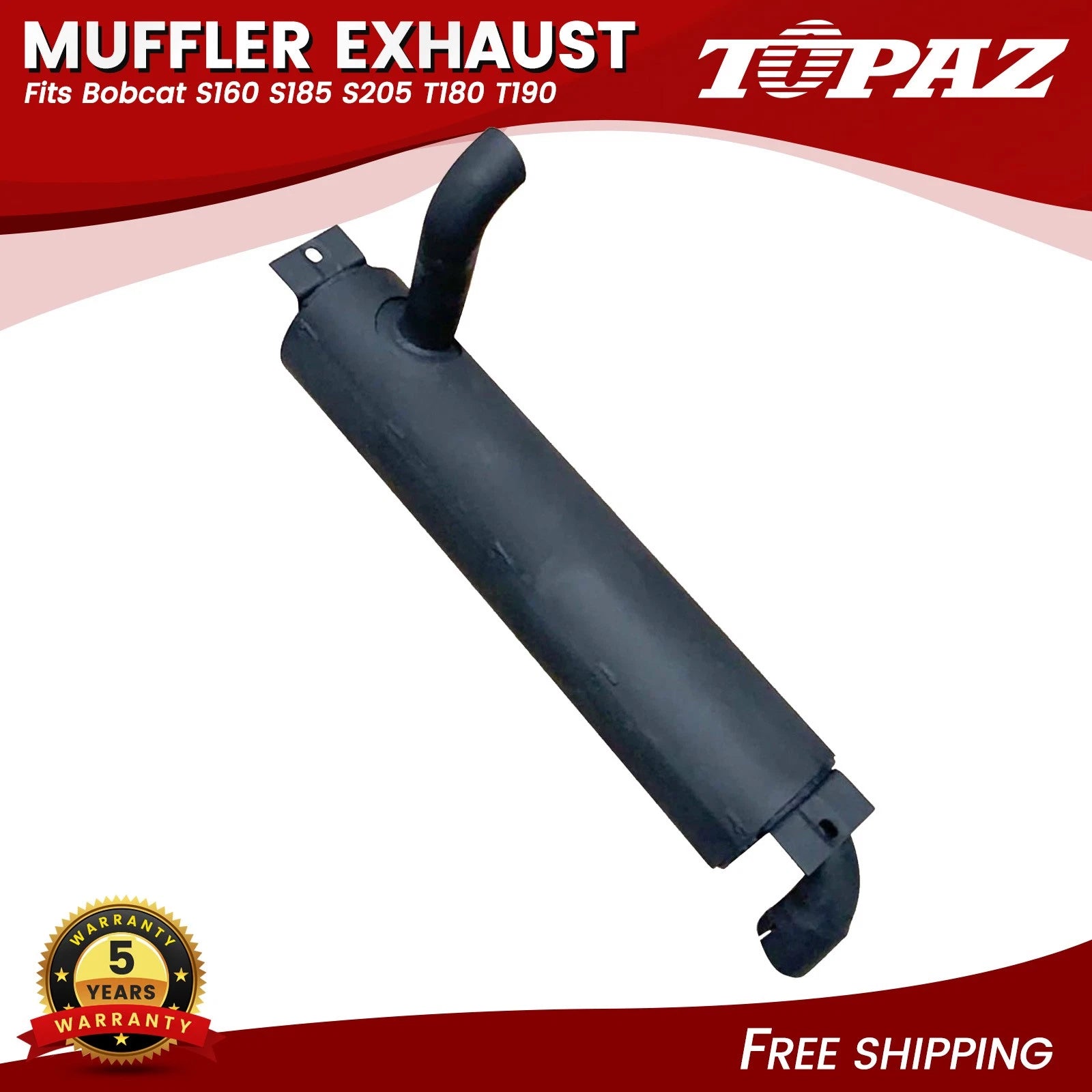 Muffler for Bobcat S160 S185 S205 T180 T190