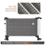 A/C Condenser for Lexus IS200T IS300 (2016–2020) OE Style Aluminum Core
