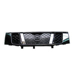 Replacement Black Chrome Plastic Front Grille (See compatibility Chart)