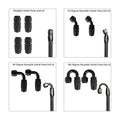 3/8 6AN Nylon Stainless Steel Braided Fuel Line Hose for Universal