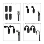 3/8 6AN Nylon Stainless Steel Braided Fuel Line Hose for Universal