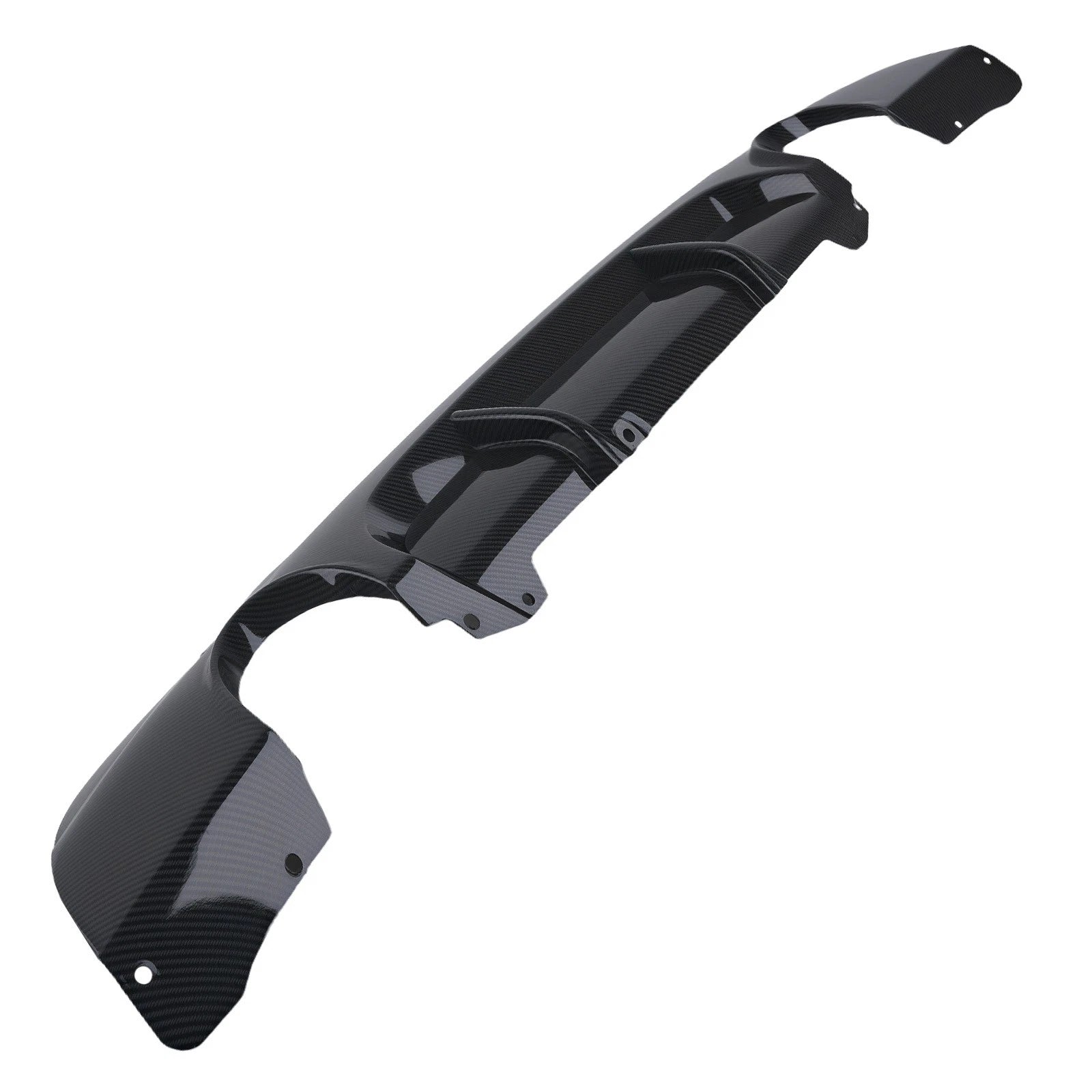 Carbon Style M Sport Rear Diffuser Lower Lip for BMW E92 E93 (2007–2013)