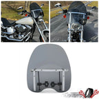 18" Windshield for Harley Wide Glide, Honda Magna, Shadow, Spirit, Sabre, VTX